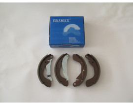 OPEL CORSA- C- 04/06; ARKA FREN PABUCU 1,0/1,2/1,3/1,4/1,7cc (100X28) (BRAMAX)