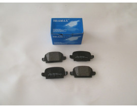 OPEL CORSA- C- 04/06; ARKA FREN BALATASI 1,4cc (DİSK)(95,5X43,9X13,8)(BRAMAX)