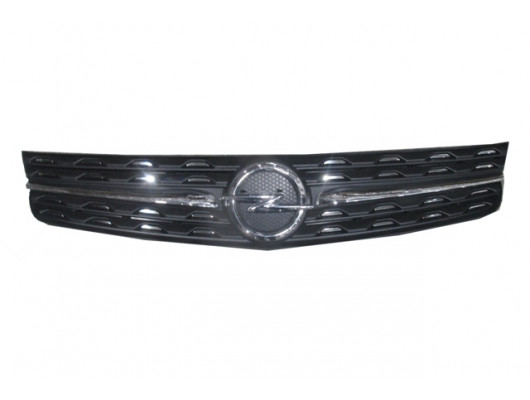 (YENİ ÜRÜN!!!)OPEL VIVARO- 20/24; ÖN PANJUR SİYAH NİKELAJ ÇITALI KOMPLE ARMALI (TW)