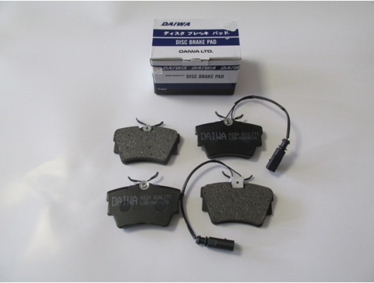 OPEL VIVARO- 04/08; ARKA FREN BALATASI (2 KABLOLU)(DİSK)(94,8x57,4x15) (BRAMAX)