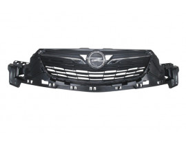 (YENİ ÜRÜN!!!)OPEL CROSSLAND X- 17/20; ÖN PANJUR SİYAH/NİKELAJ ÇITALI ARMALI (TW)