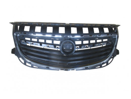 (YENİ ÜRÜN!!!)OPEL INSIGNIA- 13/17; ÖN PANJUR SİYAH NİKELAJ ÇITALI (TW)