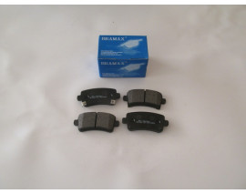 OPEL INSIGNIA- 09/17; ARKA FREN BALATASI 1,4/1,6/1,8/2,0 (DİSK)(106,4X47,4X17,3)(BRAMAX)