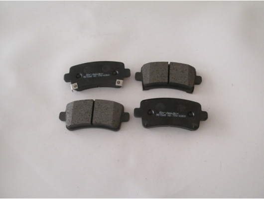 OPEL INSIGNIA- 09/17; ARKA FREN BALATASI 1,4/1,6/1,8/2,0 (DİSK)(106,4X47,4X17,3)(BRAMAX)