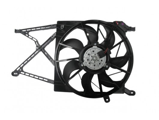 OPEL ZAFIRA- 99/04; RADYATÖR FAN DAVLUMBAZI KOMPLE (7 KANAT) (MOTORLU) (ORİS)