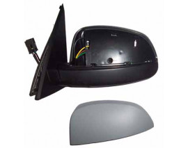 OPEL MERIVA- 03/06; KAPI AYNASI SOL ELEKTRIKLI ISITMALI (GRI KAPAKLI) (5FISLI) (TW)