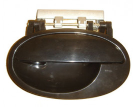 OPEL MERIVA- 03/06; ÖN KAPI DIŞ AÇMA KOLU SAĞ (BOYANIR TİP SİYAH) (TW)