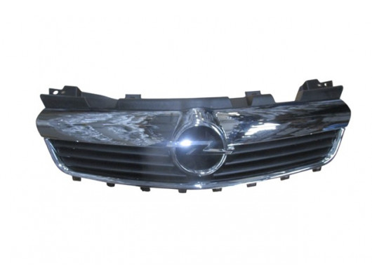 (YENİ ÜRÜN!!!)OPEL ZAFIRA- 05/07; ÖN PANJUR SİYAH NİKELAJ ÇITALI/NİKELAJ ÇERÇEVELİ KOMPLE ARMALI (TW)