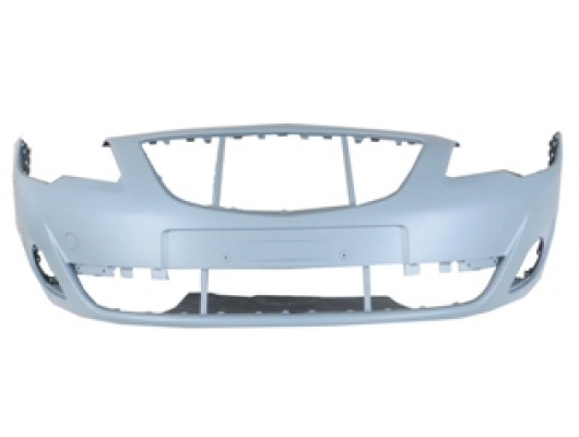 OPEL MERIVA- B- 11/14; ÖN TAMPON GRİ (ASTARLI SİS DELİKLİ/SENSÖR DELİKSİZ TYG)