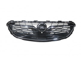 (YENİ ÜRÜN!!!)OPEL INSIGNIA- 17/20; ÖN PANJUR SİYAH (NİKELAJ ÇERÇEVELİ/NİKELAJ ÇITALI) ARMALI (TW)