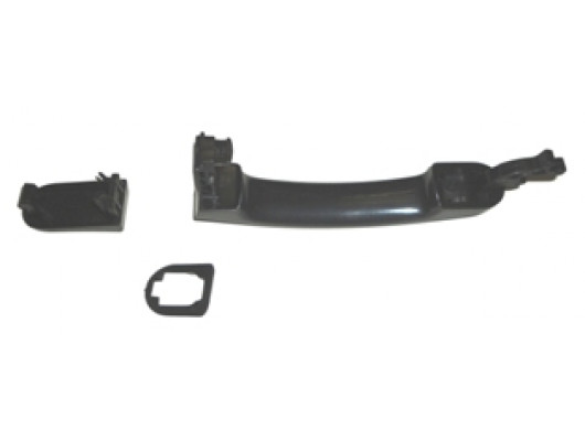 FORD FIESTA- 02/07; ÖN KAPI DIŞ AÇMA KOLU SAĞ SİYAH (PÜTÜRLÜ TİP) (HUSHAN)