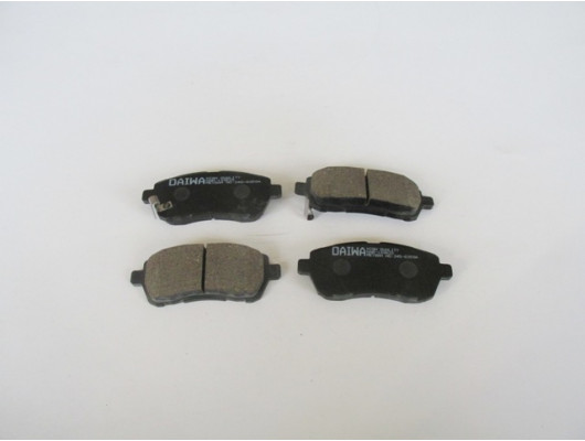 FORD FIESTA- 09/13; ÖN FREN BALATASI 1,25/1,4/1,6 (DISK) (125.5X45.4X16) (BRAMAX)