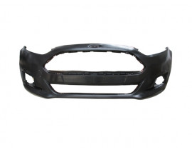 FORD FIESTA- 13/17; ÖN TAMPON SİYAH (SİS/PANJUR DELİKLİ/ÇEKİ DEMİRİ KAPAKLI) (TYG)