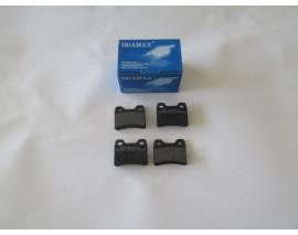 FORD ESCORT- 95/99; ARKA FREN BALATASI (DİSK)(61,8x50,9x15) (BRAMAX)