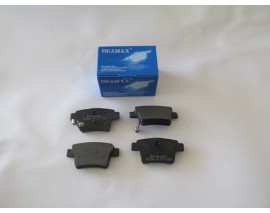 FORD MONDEO- 01/04; ARKA FREN BALATASI 1,8/2,0/2,2/2,5 (DİSK) (102X50,9X16,2) (BRAMAX)