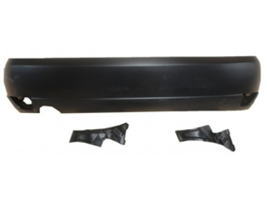 FORD FOCUS- HB- 98/01; ARKA TAMPON SİYAH (SİS DELİKLİ/BANT DELİKSİZ 5KAPI) (LM)