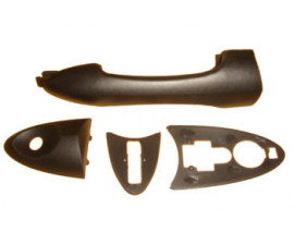 FORD FOCUS- SD/HB- 98/05; ÖN KAPI DIŞ AÇMA KOLU SAĞ/SOL AYNI (ADET) SİYAH (PÜTÜRLÜ TİP) (HUSHAN)