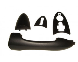 FORD FOCUS- SD/HB- 98/05; ARKA KAPI DIŞ AÇMA KOLU SAĞ/SOL AYNI (ADET) SİYAH (PÜTÜRLÜ TİP) (HUSHAN)