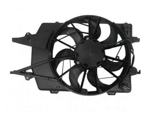 FORD FOCUS- SD/HB- 98/05; RADYATÖR FAN DAVLUMBAZI KOMPLE TEKLİ 1.8 TDCİ (7 KANAT) (MOTORLU) (ORİS)