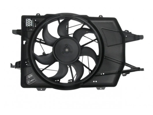 FORD FOCUS- SD/HB- 98/05; RADYATÖR FAN DAVLUMBAZI KOMPLE TEKLİ 1.8 TDCİ (7 KANAT) (MOTORLU) (ORİS)