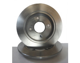 FORD FOCUS- SD/HB- 98/05; ARKA FREN DİSKİ (DÜZ)(ADET)(252,7X10X63,55X33X4)(BRAMAX)