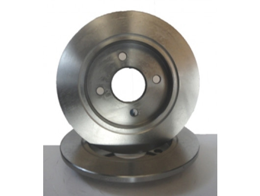 FORD FOCUS- SD/HB- 98/05; ARKA FREN DİSKİ (DÜZ)(ADET)(252,7X10X63,55X33X4)(BRAMAX)