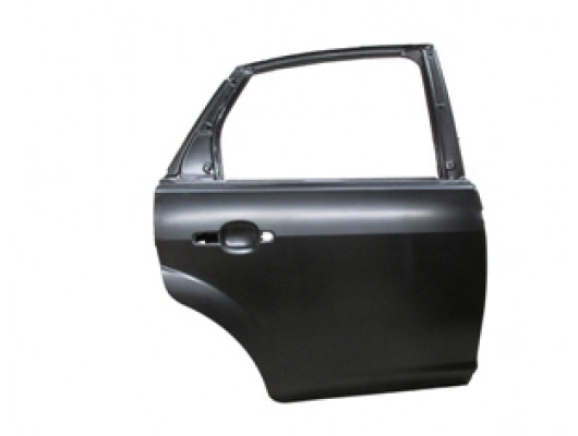 FORD FOCUS- SD/HB- 05/07; ARKA KAPI KOMPLE SAĞ SİYAH BAND DELİKSİZ (İCELİ/ÇEKOMASTİKLİ) (BFN)