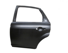 FORD FOCUS- SD/HB- 05/07; ARKA KAPI KOMPLE SOL SİYAH BAND DELİKSİZ (İCELİ/ÇEKOMASTİKLİ) (BFN)