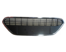 FORD FOCUS- SD/HB- 08/11; ÖN TAMPON PANJURU SİYAH (PLAKALIK PLASTİĞİ) (NİKELAJ KAPLAMALI) (TW)