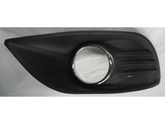 FORD FOCUS- SD/HB- 08/11; SİS LAMBA KAPAĞI SOL SİS DELİKLİ SİYAH (SİS YUVASI NİKELAJLI) (TW)