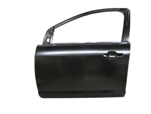 FORD FOCUS- SD/HB- 08/11; ÖN KAPI KOMPLE SOL SİYAH BAND DELİKSİZ (İCELİ/ÇEKOMASTİKLİ) (BFN)
