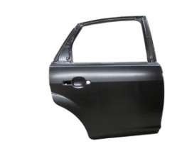 FORD FOCUS- SD/HB- 08/11; ARKA KAPI KOMPLE SAĞ SİYAH BAND DELİKSİZ (İCELİ/ÇEKOMASTİKLİ) (BFN)