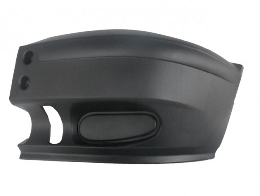 FORD TRANSIT- V184- 02/06; ÖN TAMPON UCU SOL SİYAH (SİS DELİKSİZ) (TYG)