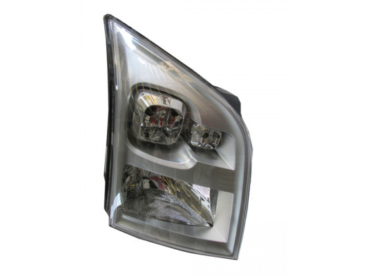 FORD TRANSIT- V347- 07/13; FAR LAMBASI SAĞ ELEKTRİKLİ/MANUEL GRİ 7 FİŞLİ (H4)(AYFAR)