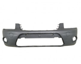 FORD TRANSIT CONNECT- 09/14; ÖN TAMPON SİYAH PÜTÜRLÜ(SİS/PANJUR DELİKLİ/ÇEKİ KAPAKLI/SİSBRAKETLİ)EUB