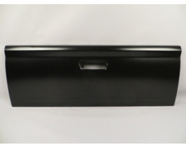 ISUZU D MAX- PICK UP- 04/07; ARKA BAGAJ KAPAĞI KOMPLE(ÇİZGİSİ İÇE BOMBELİ)(ORTADAN AÇMALI YAZISIZ)