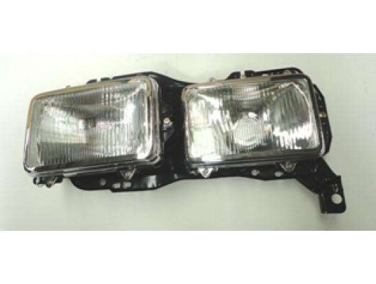 ISUZU NKR- 90/97; FAR LAMBASI SOL ÇIFTLI (BAGLANTI SACI ILE BIRLIKTE)(H4/H4)(FAMELLA)