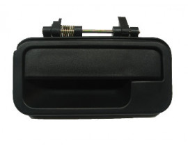 ISUZU TFR PICK UP- 90/97; ARKA KAPI DIŞ AÇMA KOLU SOL SİYAH (PÜTÜRLÜ TİP) (TW)