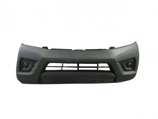 NISSAN PICK UP- NAVARA- 16/18; ÖN TAMPON SİYAH (PÜTÜRLÜ/FARYIKAMASIZ/SİS DELİKSİZ/SİS YUVAAÇILAB