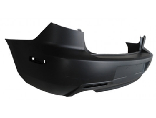 MAZDA 3- HB- 07/09; ARKA TAMPON SIYAH (PLAKA/REFLEKTÖR DELIKLI)