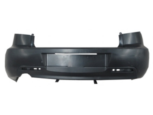 MAZDA 3- SD- 07/09; ARKA TAMPON SIYAH (PLAKA/REFLEKTÖR DELIKLI)