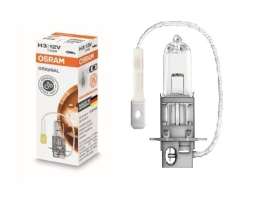 STANDART AMPUL- FAR AMPULÜ; 12V/H3 55W (64151) (DUY PK22S) (OSRAM)