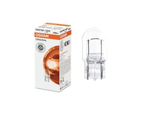 STANDART AMPUL- STOP/SİNYAL/PARK/GÖSTERGE AMPULÜ; 12V/W21W (7505) (DUY W3x16D) (OSRAM)