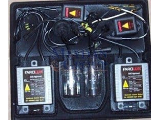 UNIVERSAL UNIVERSAL-; HID-H4 XENON AMPUL SETİ 12V 6000KW (ZENON SET) (FAROLUX)