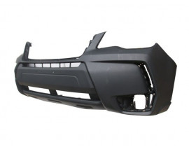 SUBARU FORESTER- 13/18; ÖN TAMPON SİYAH (SİS/PANJUR DELİKLİ TYG)