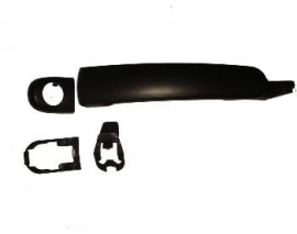 VOLKSWAGEN JETTA- 5- 06/10; ÖN KAPI DIŞ AÇMA KOLU SOL SİYAH (BOYANIR TİP) (HUSHAN)