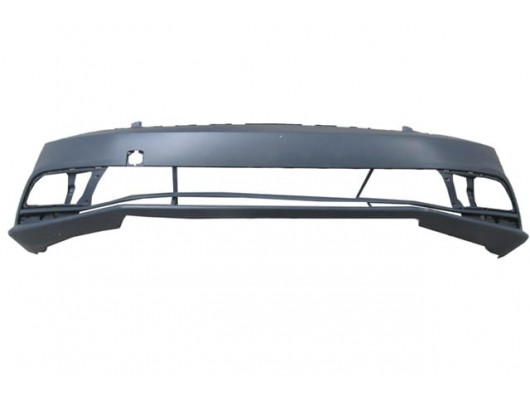 VOLKSWAGEN JETTA- 6- 14/18; ÖN TAMPON SİYAH (SENSÖR DELİKSİZ)(TYG)