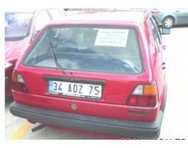 VOLKSWAGEN GOLF- 1/2- 74/91; ARAÇ BİLGİLERİ VE RESİMLERİ