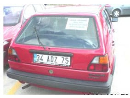 VOLKSWAGEN GOLF- 1/2- 74/91; ARAÇ BİLGİLERİ VE RESİMLERİ