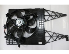 VOLKSWAGEN GOLF- 4- 98/04; RADYATÖR FAN DAVLUMBAZI KOMPLE 1.6/1.8cc KLİMASIZ TİP (7 KANATLI)